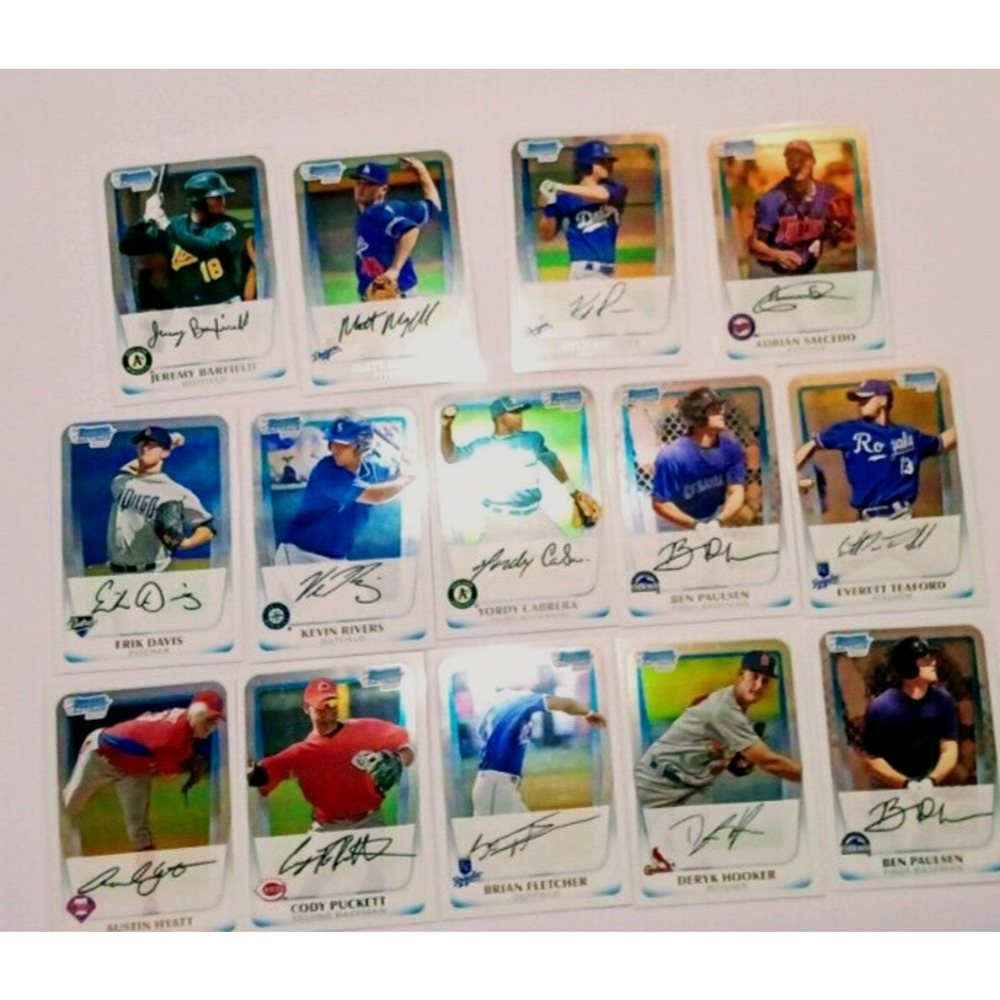 Lot Of 14 2011 Bowman Draft Picks & Prospects - Chrome Prospect
